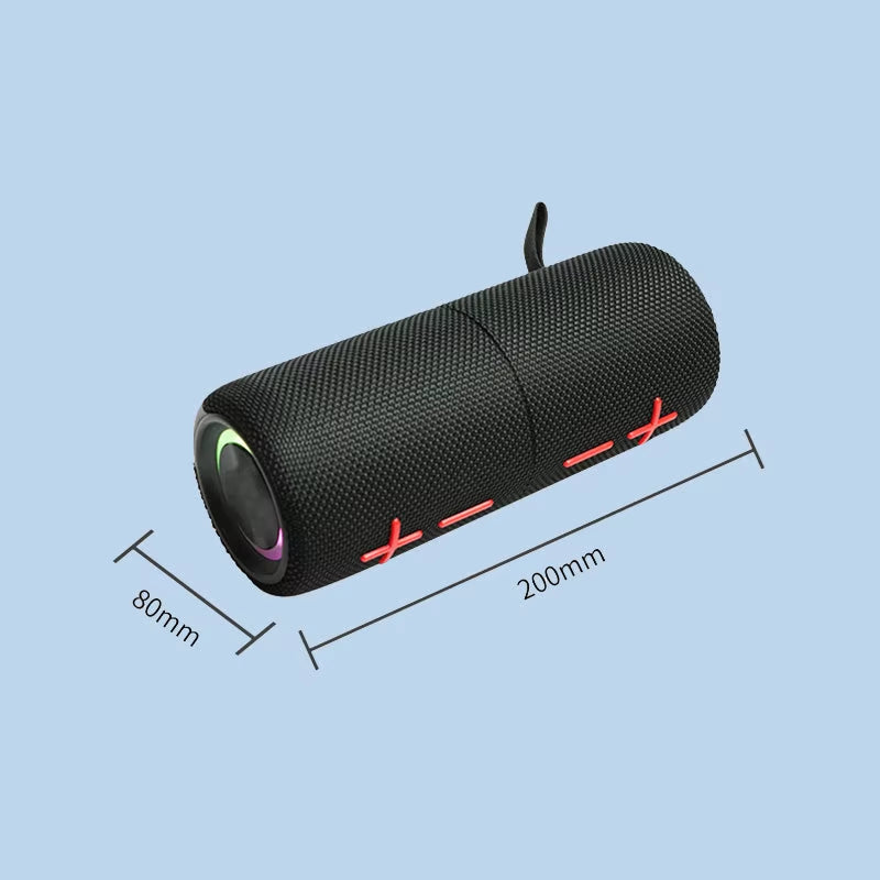 Dual Splittable 2-in-1 Bluetooth Speaker with Magnetic Design, 20W Power, IPX6 Waterproof Rating, and TWS Hi-Fi Stereo Sound
