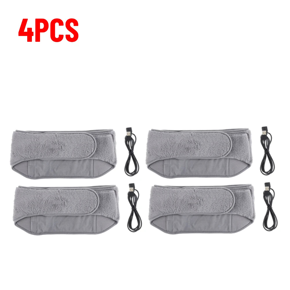 Experience Ultimate Comfort with Our 3-Levels USB Rechargeable Electric Heating Pad & Cold-Proof Uterine Belt for Abdominal Relief