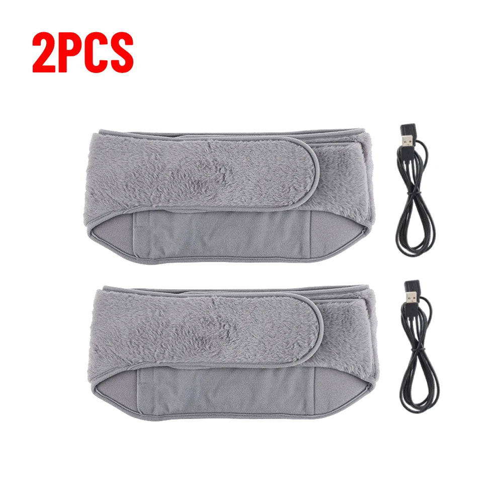 Experience Ultimate Comfort with Our 3-Levels USB Rechargeable Electric Heating Pad & Cold-Proof Uterine Belt for Abdominal Relief